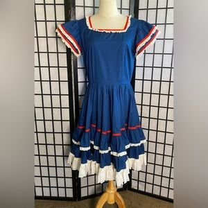 Handmade Square Dance Dress Size M/L